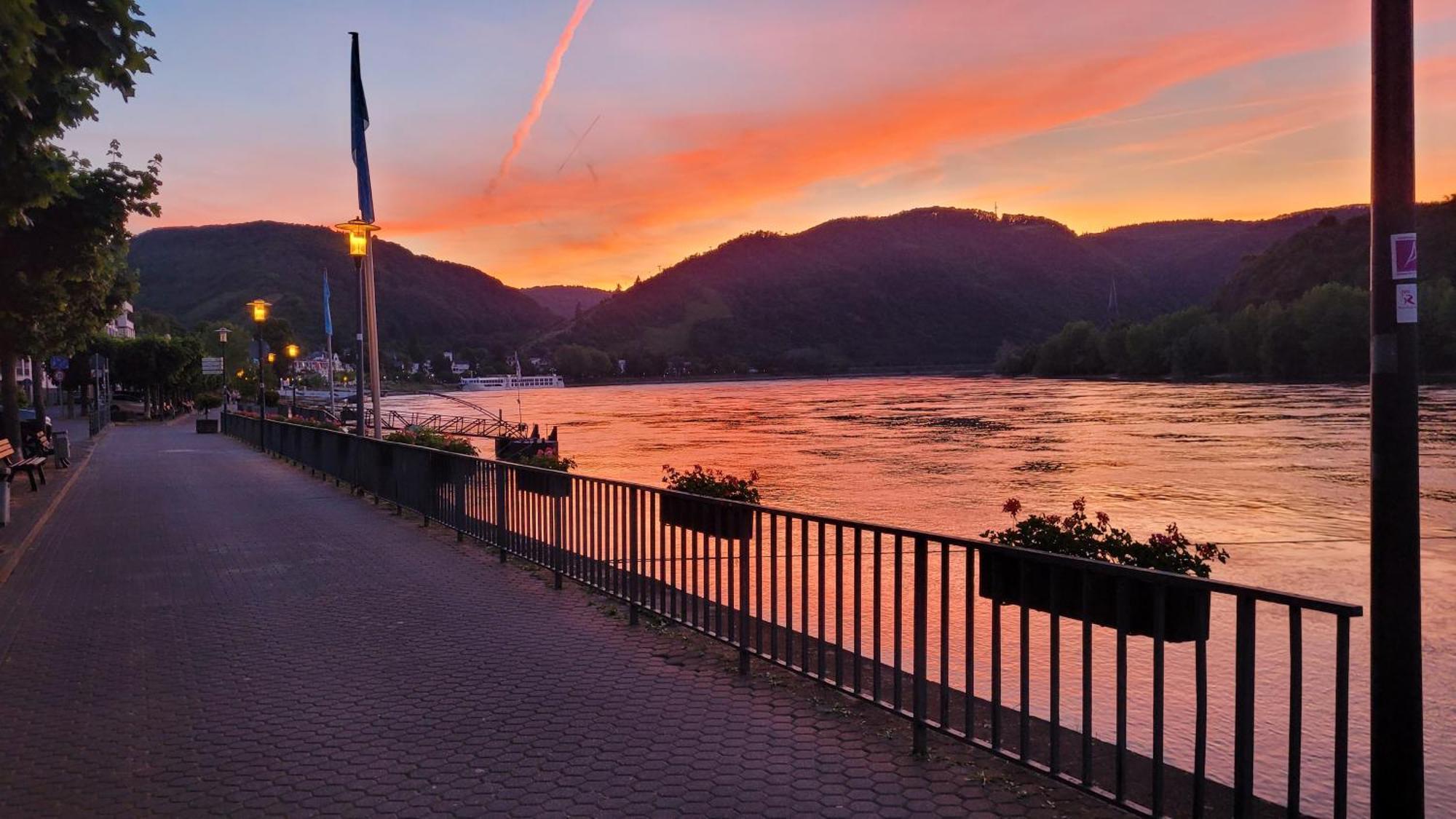 Ferienwohnung Mit Grosser Terrasse Boppard Exteriör bild